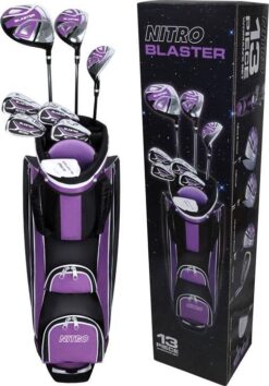 Nitro Golf Club Complete Set. Ladies. 13-Piece. Right-Handed
