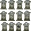 12 Halloween Tombstones for Halloween Cemetery