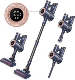 Homeika Cordless Vacuum Cleaner. 20Kpa Powerful Suction Vacuum with LED Display
