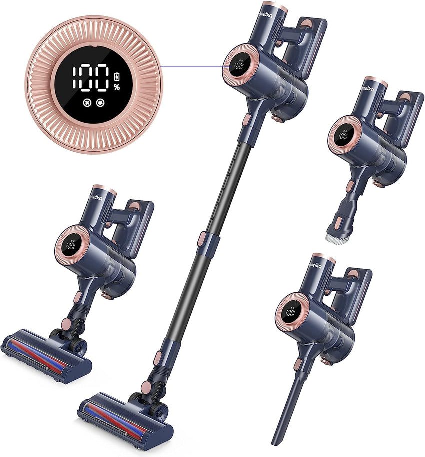 Homeika Cordless Vacuum Cleaner. 20Kpa Powerful Suction Vacuum with LED Display