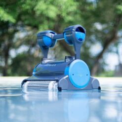 Robotic Pool Cleaner (2024 Model) with Multimedia. Oversized Leaf Bag. Standard & Ultrafine Filters. Weekly Timer. Waterline Cleaning & More — for In-ground Swimming Pools up to 50ft