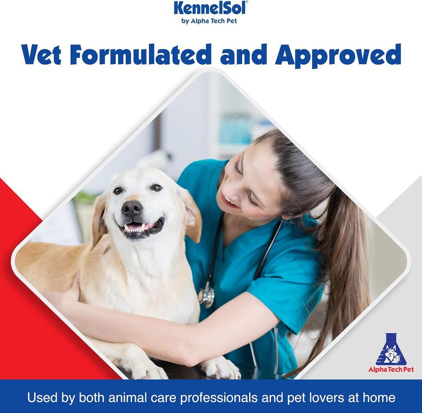 1-Step Kennel Cleaner – EPA Registered Liquid Concentrate Disinfectant and Deodorizer. Effective Against Bacteria and Viruses – 5 Gallons by Alpha Tech Pet - Image 7