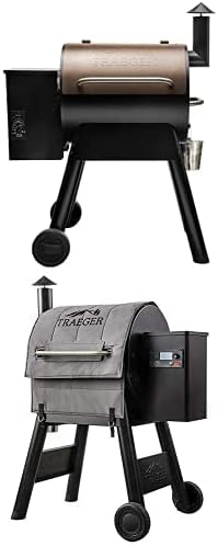 Traeger Grills Pro 22 Electric Wood Pellet Grill and Smoker. Bronze