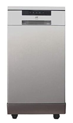 SPT SD 9263SSA Stainless Steel 18 Energy Star Portable Dishwasher