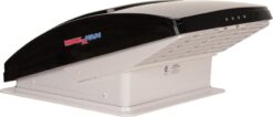 Air 00-07500K MaxxFan Deluxe with Remote – Smoke. Black