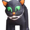 11 Foot Tall Animated Halloween Inflatable Black Cat - Image 3