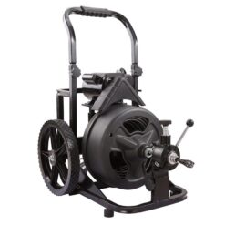XtremepowerUS 45078 45078 Drain Snake Commercial w/Attachments 100′ Electric Sewer