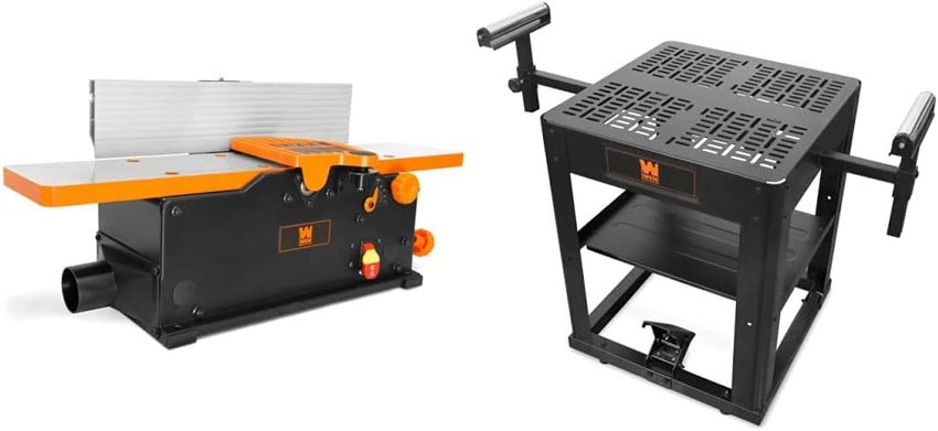 10-Amp 6-Inch Spiral Benchtop Jointer - Image 11