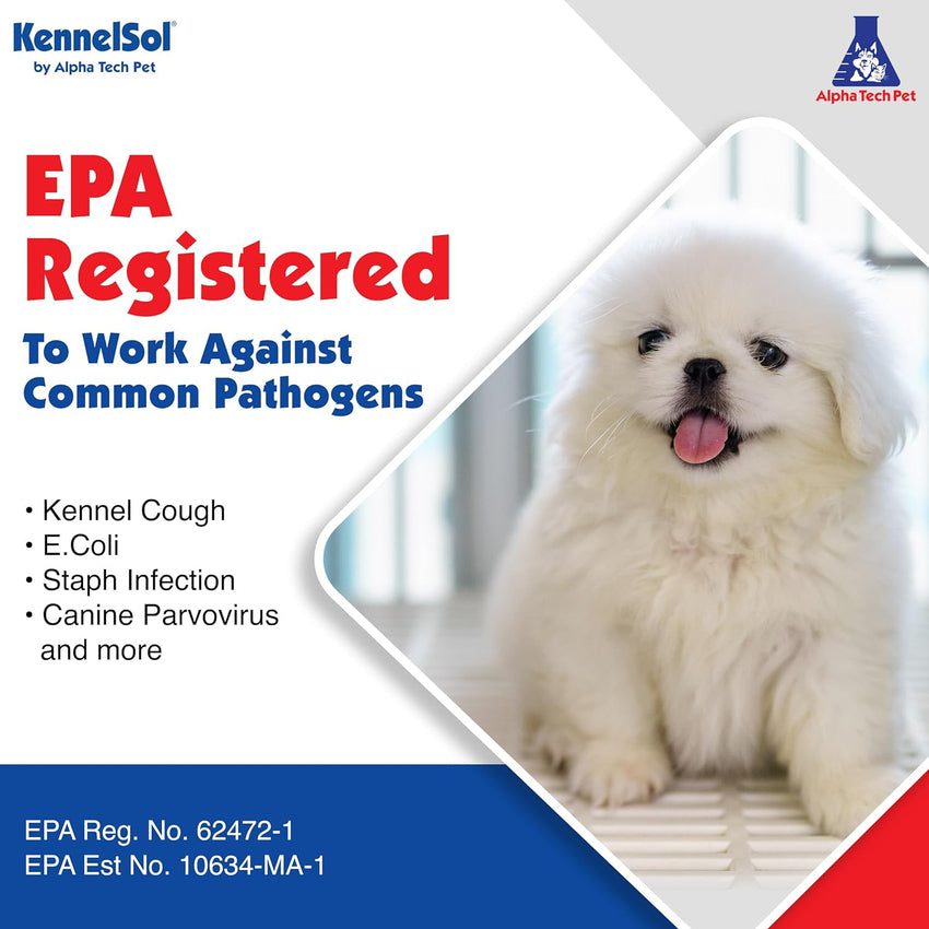 1-Step Kennel Cleaner – EPA Registered Liquid Concentrate Disinfectant and Deodorizer. Effective Against Bacteria and Viruses – 5 Gallons by Alpha Tech Pet - Image 4