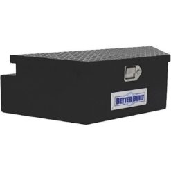 BETTER BUILT 66212321 UTILITY TRAILER TONGUE TOOL BOX. BLACK. WIDE. V SHAPED 39INX16.5INX12IN