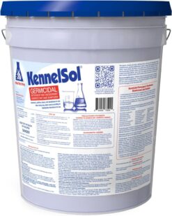 1-Step Kennel Cleaner – EPA Registered Liquid Concentrate Disinfectant and Deodorizer. Effective Against Bacteria and Viruses – 5 Gallons by Alpha Tech Pet