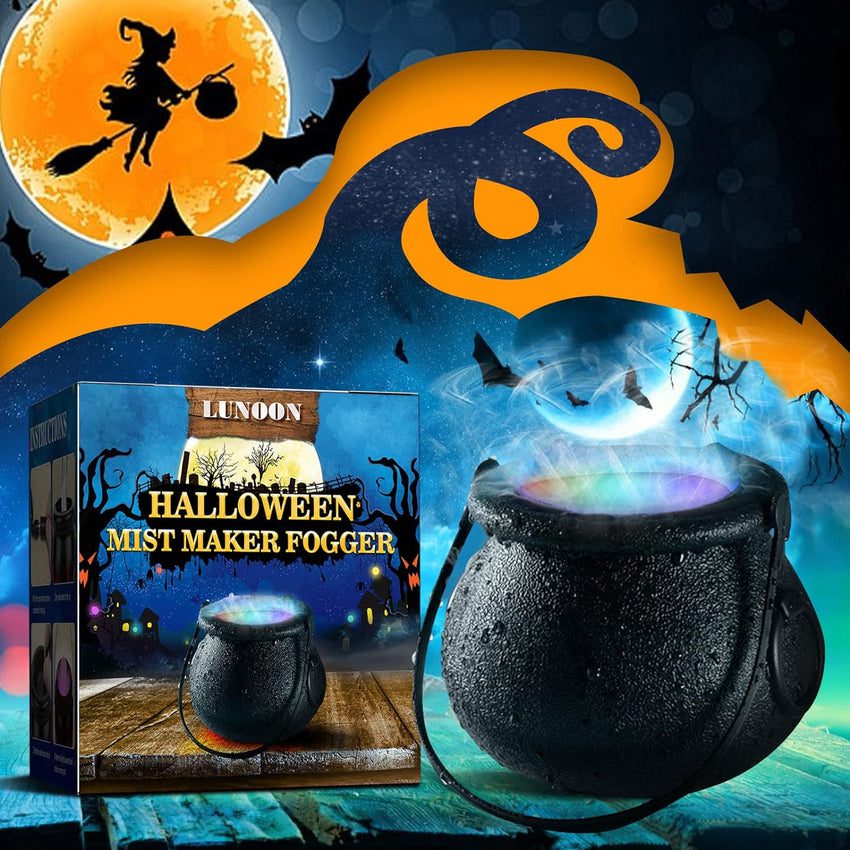 Halloween Smoke Machine – LED Light Color Changing