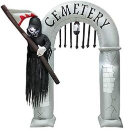 Halloween Inflatable Grim Reaper’s Arch. 7.8 ft.