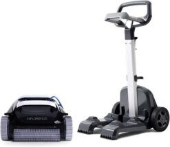 Robotic Pool Vacuum Cleaner All Pools up to 30 FT – Scrubber Brush Easy Top Load Filters