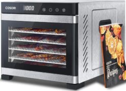 Meat jerky food dehydrator. 600 watt dehydration dryer