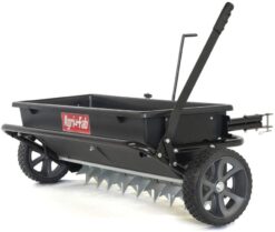 45-0543 100 lb. Tow Spiker/Seeder/Spreader. Black