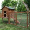 Outdoor 80 inch wooden chicken coop nest box chicken coop poultry pet cage - Image 3