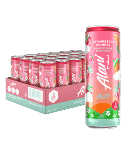 Energy Drink Strawberry Sunrise 12oz 24 Pack