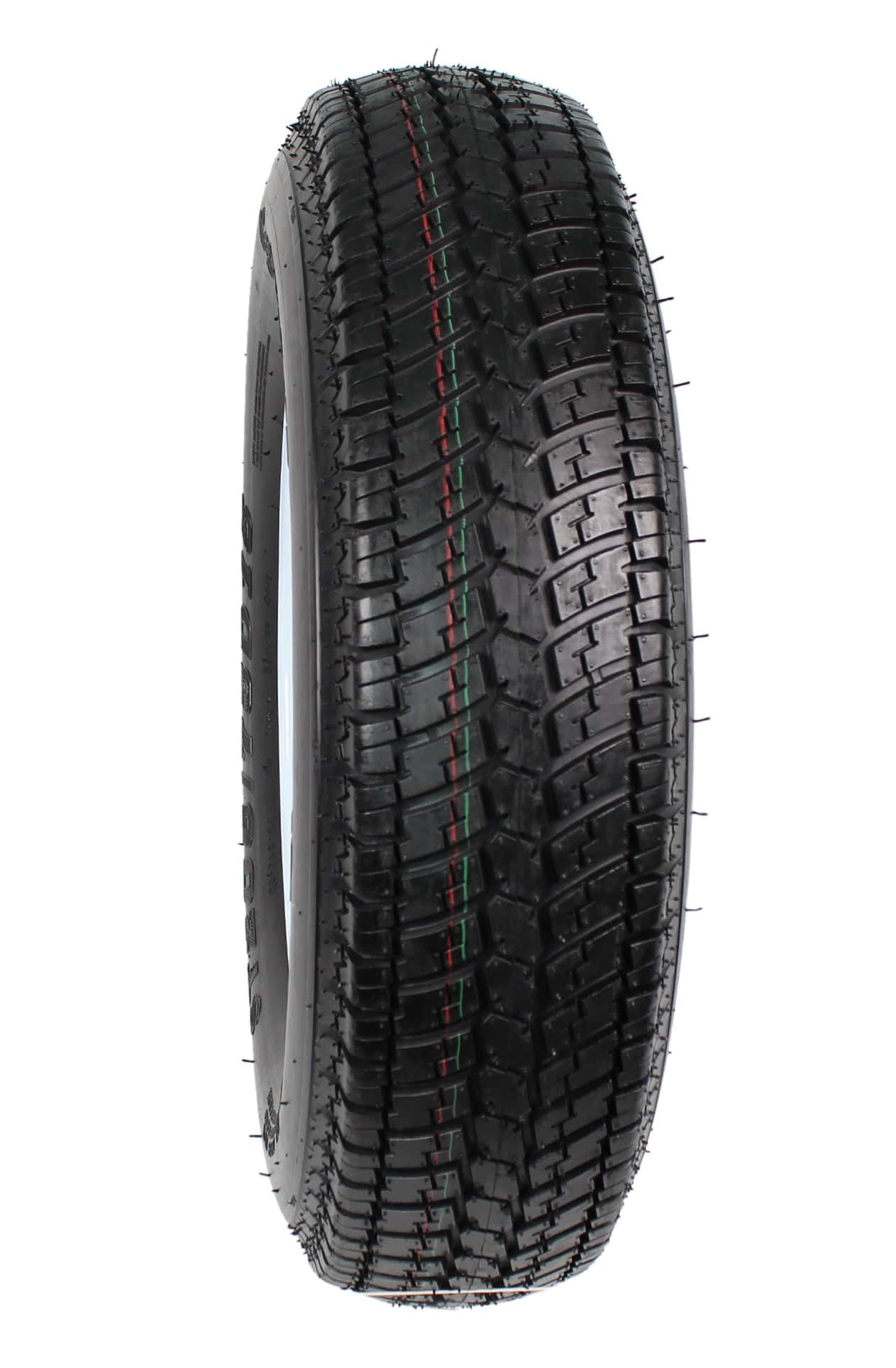 2-Pack Trailer Tire On Rim ST205/75D15 205/75 D 15 in. LRC 5 Hole White Spoke - Image 11