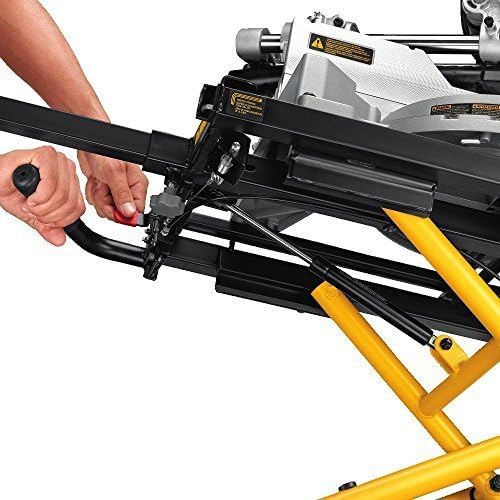 DEWALT Miter Saw Stand With Wheels (DWX726), Yellow - Image 12