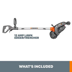 Alternative view of Worx Edger Lawn Tool, Electric Lawn Edger 12 Amp 7.5", Grass Edger & Trencher