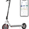 Electric Scooter - 8.5" Solid Tires, 350W Motor, Up to 19 MPH and 21-23 Miles Long-Range Portable Foldable Commuting Scooter for Adults with Double Braking System and App - Image 5
