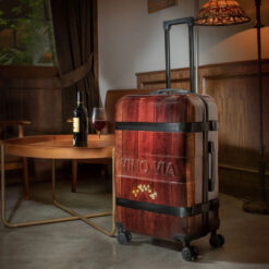 Alternative view of The Ten (10-Bottle) Wine Luggage, TSA Approved Anti-Theft Zipper, Lightweight Hard Shell Spinner Suitcase