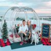 Alvantor Bubble Tent Pop Up Gazebo, 8-10 Person Igloo Dome Garden Patio Canopy Shelter - Image 2