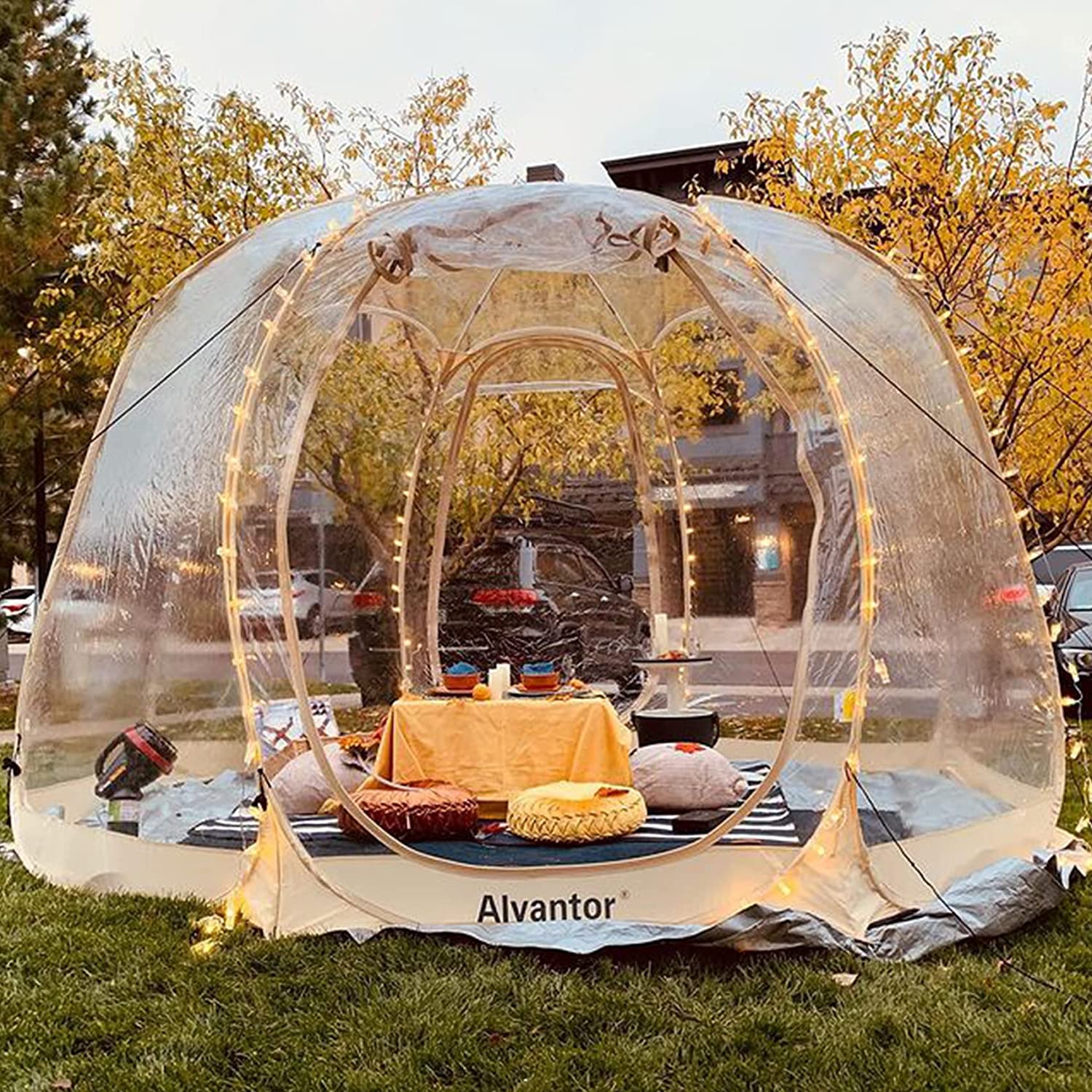 Alvantor Bubble Tent Pop Up Gazebo, 8-10 Person Igloo Dome Garden Patio Canopy Shelter - Image 17