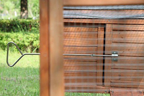 Outdoor 80 inch wooden chicken coop nest box chicken coop poultry pet cage - Image 5