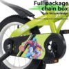 Baprem 18" Girls Bike for 5-9 Years Old Kids, Cute Kids Bike with Training Wheels, Steel Frame Sporty Children Bicycle, Pink - Image 54