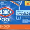 Pool Spa Hot Tub XtraBlue Shock Algaecide Treatment 1lb Bag Case 24 Pack - Image 2