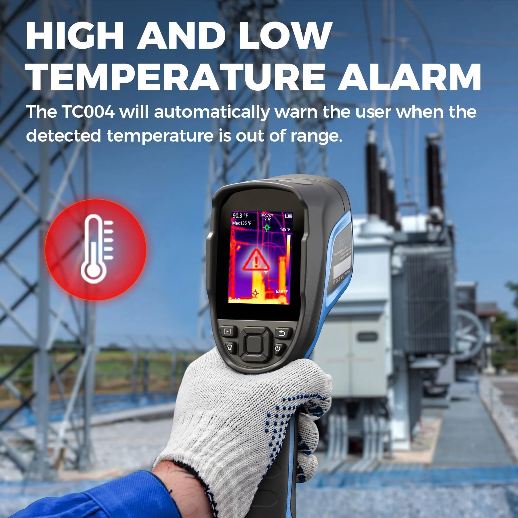 TOPDON Thermal Imaging Camera 256 x 192 IR High Resolution - Image 4
