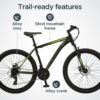 Schwinn Sidewinder Mountain Bike . 26-inch Wheels . 21 Speeds . Mens Style . Black - Image 3