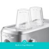 CASABREWS 5418Basic Espresso Machine with 20-Bar pressure, 34 oz Water Tank, with Milk Frother, Silver - Image 7