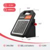 10 Miles Solar Electric Fence Charger with Day/Night Mode, 0.16J Portable Solar Fence Charger with Rechargeable Solar Panel for 24-Hour Uninterrupted Protection Electric Fence Energizer - Image 6