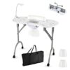 LDAILY Portable Nail Table with Electric Dust Collector - Image 2