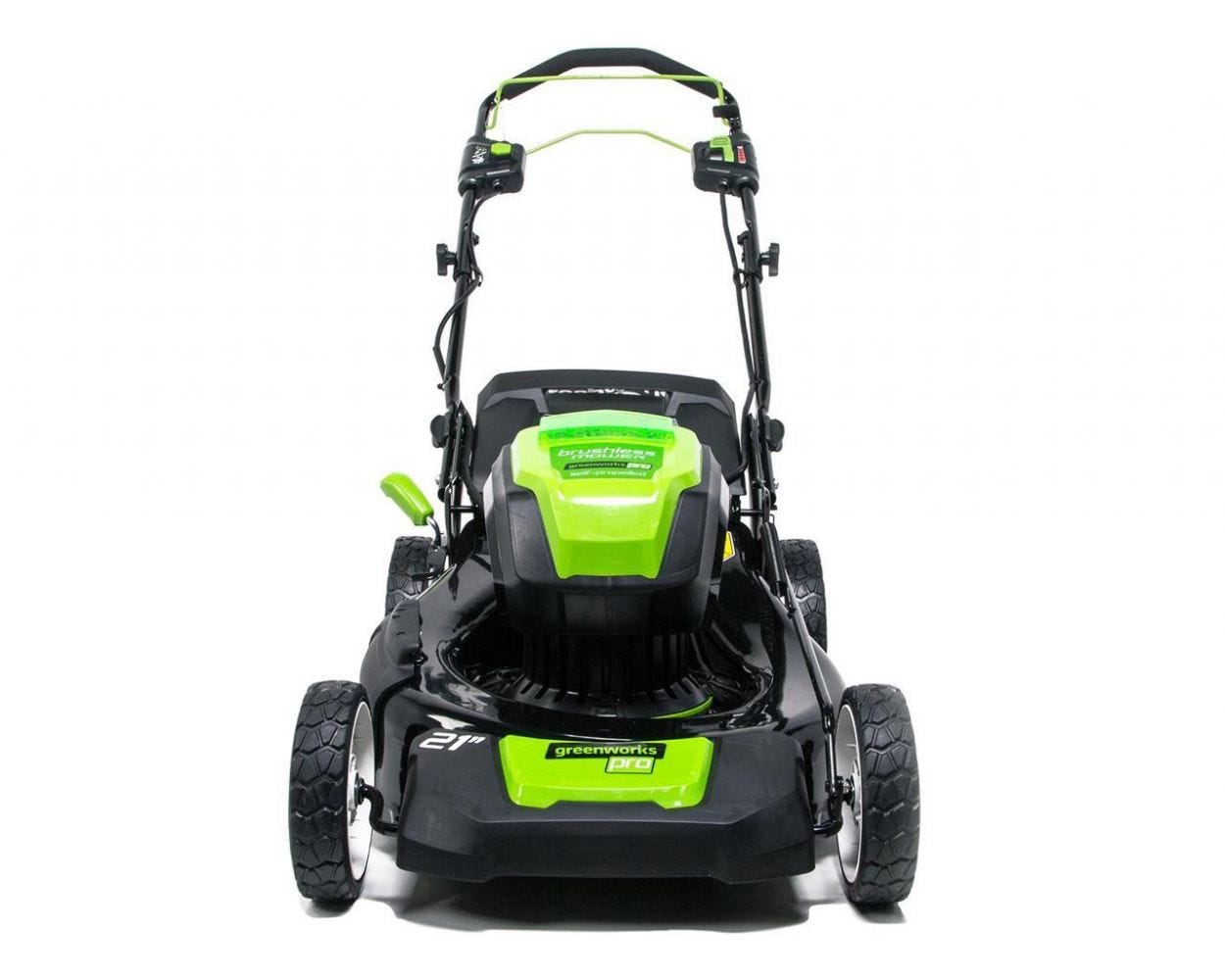 80V Cordless 21′′ Self-Propelled Brushless Lawn Mower | Greenworks - Image 14