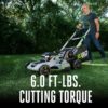 EGO Power+ LM2102SP-A 21-Inch 56-Volt Lithium-ion Self-Propelled Cordless Lawn Mower (2) 4.0Ah Battery and Rapid Charger Included - Image 5
