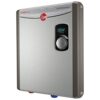 Rheem 18kW 240V Tankless Electric Water Heater, Energy Efficient, Compact, Gray - Image 3