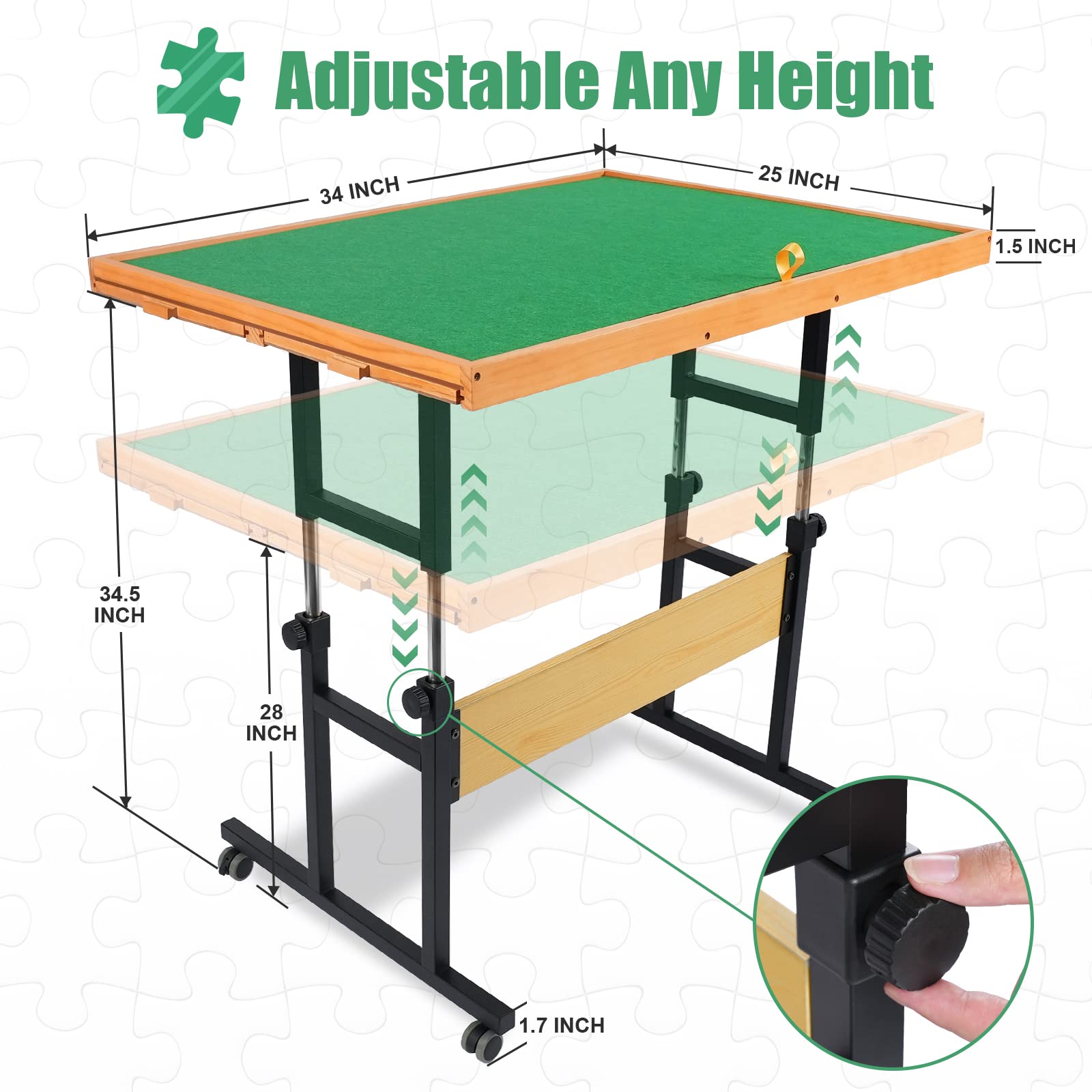 ALL4JIG Adjustable 3 Tilting Angle Portable Drawers - Image 4