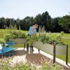 Watering Eco-Stained Elevated Planter Box - Image 7