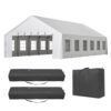 20x40 FT Heavy-Duty Party Tent with 3 Storage Bags - Large Waterproof Wedding Event Shelter for Removable Sidewalls & Zipper Door - Outdoor Commercial Tent for Parties Carport Camping BBQ Garden - Image 7