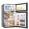 Euhomy Mini Fridge with Freezer, 3.2 Cu.Ft Mini Refrigerator with Freezer - Image 7