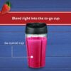 Oster Blender | Pro 1200 with Glass Jar, 24-Ounce Smoothie Cup, Brushed Nickel - Image 4