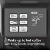 Hamilton Beach FlexBrew Thermal Coffee Maker, Single Serve & Full Pot, Compatible with K-Cup Pods or Grounds, Programmable, Black and Stainless (49966) - Image 7