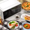 Mainstays 0.7 cu. ft. Countertop Microwave Oven, 700 Watts, White, New - Image 10
