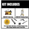 15 Amp Corded 10 in. Job Site Table Saw with Rolling Stand DWE7491RS - Image 2