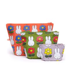 Miffy Baggu Recycled Nylon Go Pouches - Set of 3