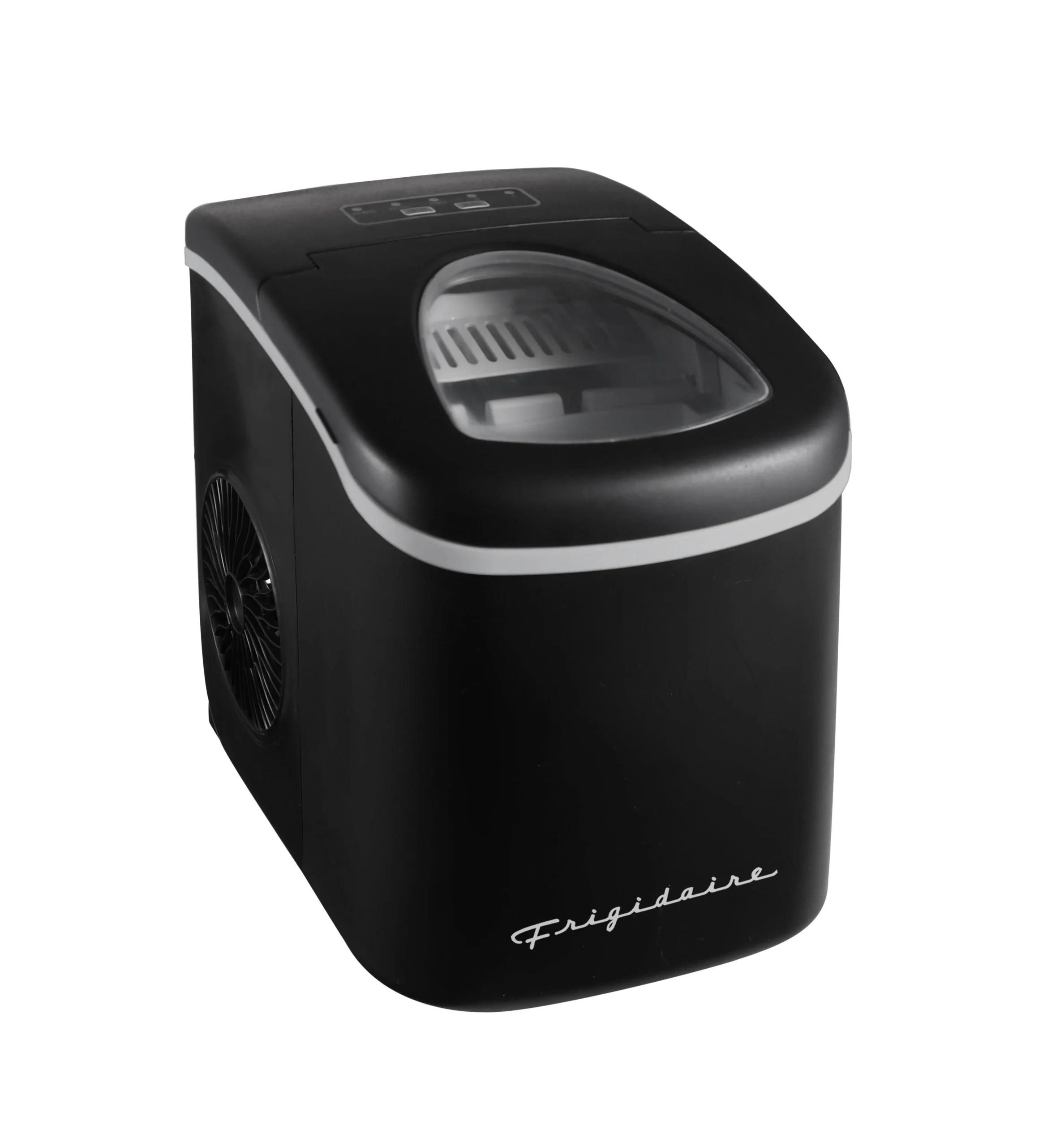 Frigidaire 26 lb Retro Ice Maker, Black, EFIC128